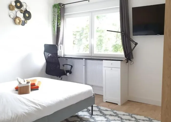 Vakantiehuis Maison Spacieuse 240m² - 7chambres - 16pers' Woippy